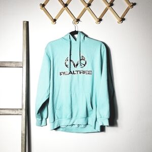 REALTREE WOMEN'S AQUA HOODIE SIZE XL